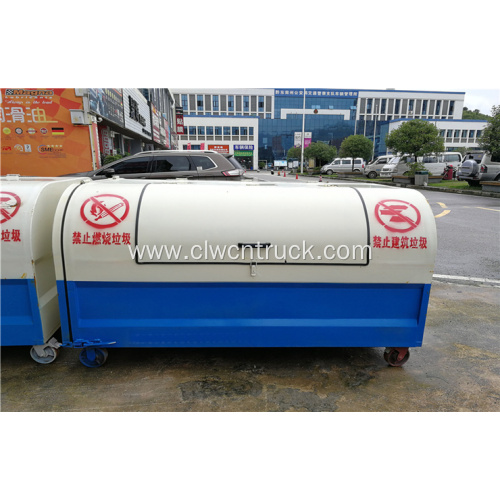 Steel waste container 3cbm